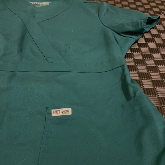 Greys anatomy by bardo scrub top size L, green - Picture 3 of 4